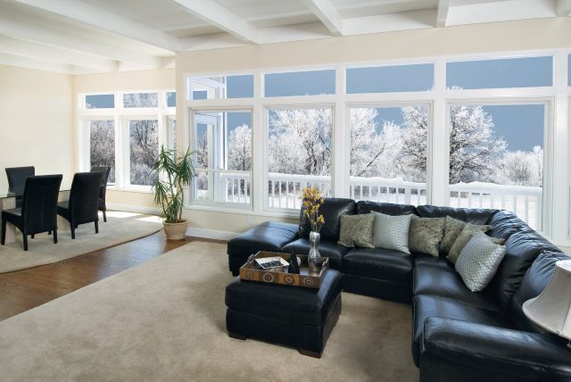 energy efficient windows in winter