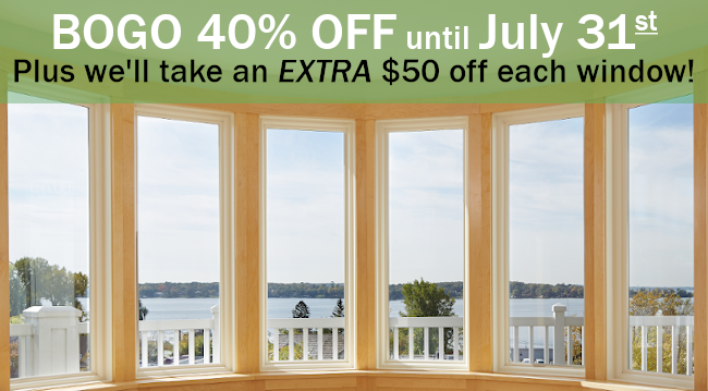 July buy one get one 40% off sale